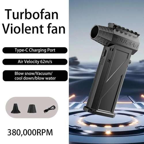 Jet Blower X3Pro MAX 990000 RPM 75m/s Wind Speed 10000mAh Portable Turbo Rechargeable Cordless for Deep Cleaning with Flashlight