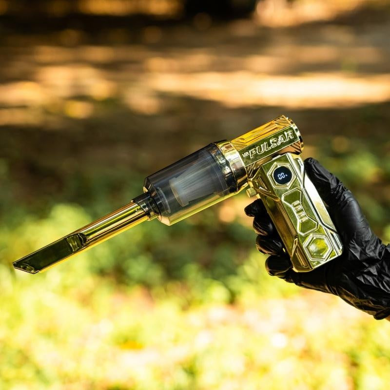 High-Speed Hair Dryer X11Pro Golden 990000 Revolutions Minute Powerful Airflow Brushless Motor Turbo Fan 75 Meters Per Second Wind Speed 10000 Milliampere-Hour UV Resistant Windshield Primer Waterless All-Purpose Detailer Spray