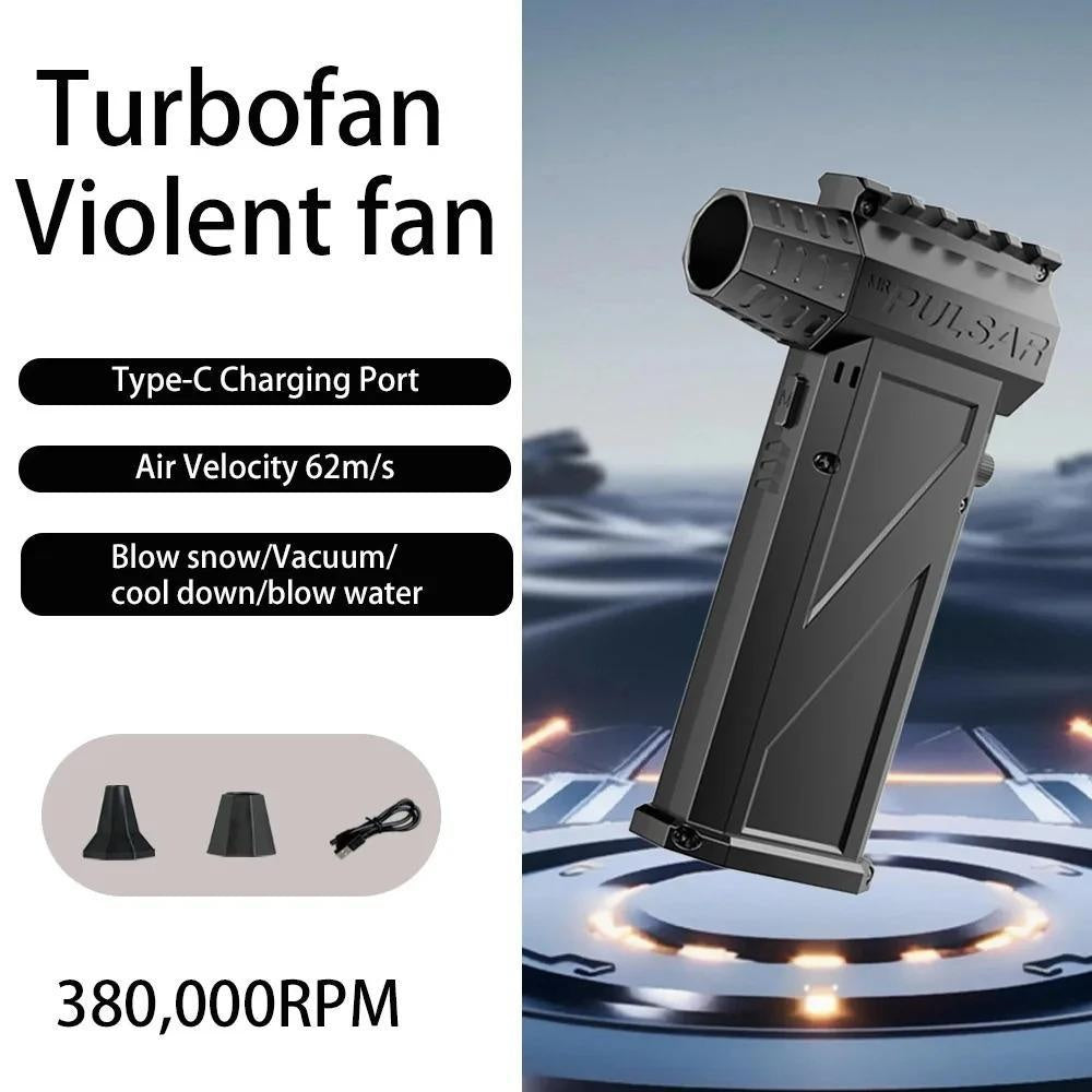 Jet Blower X3Pro MAX 990000 RPM 75m/s Wind Speed 10000mAh Portable Turbo Rechargeable Cordless for Deep Cleaning with Flashlight