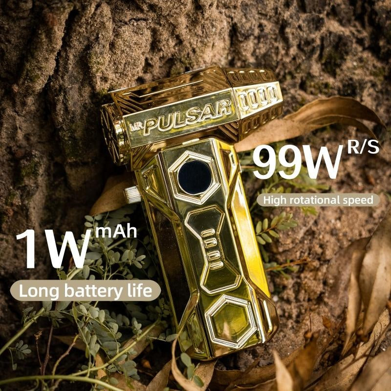 High-Speed Hair Dryer X11Pro Golden 990000 Revolutions Minute Powerful Airflow Brushless Motor Turbo Fan 75 Meters Per Second Wind Speed 10000 Milliampere-Hour UV Resistant Windshield Primer Waterless All-Purpose Detailer Spray