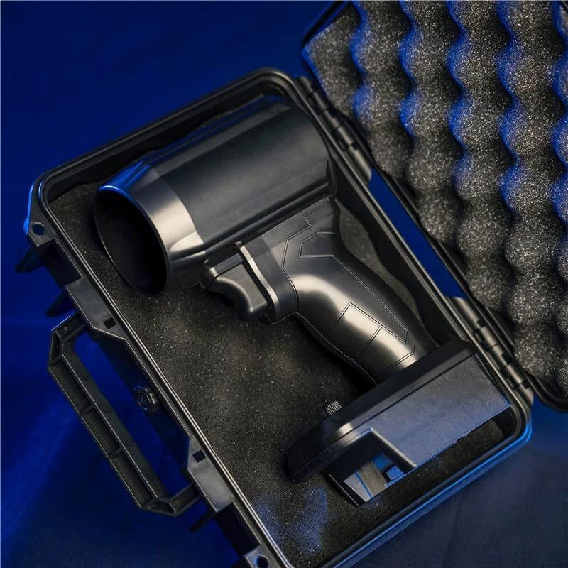 Turbojet Fan 260000 RPM, Wind Speed 340m/s, Handheld Blower for Car Wash, Gutter Cleaning and Surface Work, with Hard Water Stain Remover Function Nozzle