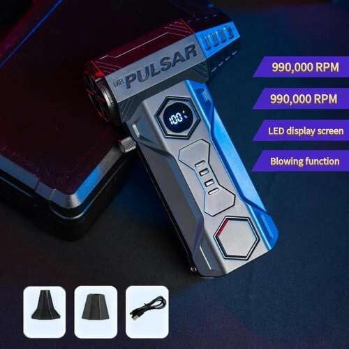 Blower Powerful Air Turbo Fan Brushless Motor Car Cleaning Tool Handheld Interior Leather Seat Cleaner