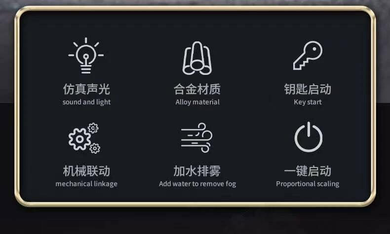 Suitable for Ducati 1:9 Alloy Electric Motorcycle Toy, Realistic Simulation Collectible Model with Mist Spray Function and Ignition