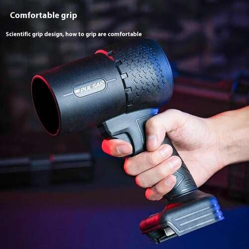 Turbojet Blower 160000 RPM Handheld Wind Speed 140m/s Electric Spin Scrubber with Function Nozzle for Hard Water Stain Removal RV Radiator Gutter Cleaning Hand Vacuum Tool