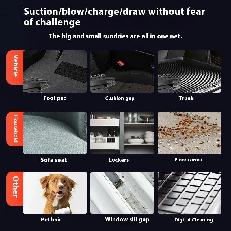 Brushless Jet Blower 160000 RPM with Control 12V Battery Electric Air Duster Hard Water Stain Removal Atomization Nozzle Tip Ultra Blaster Tire Foam Spin Scrubber Function Rim Finish Nano Coating Agent High Pressure Ideal for Cleaning