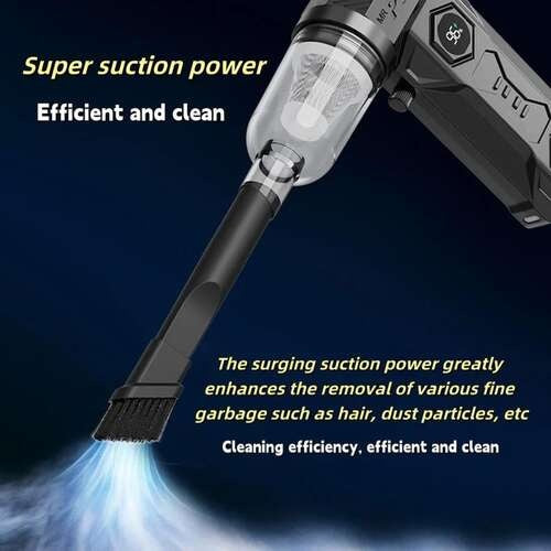 Cordless Air Blower 580000 10000mAh Brushless Motor Turbo Fan 70m/s Wind Speed Pressure Washer Gun Drill Brush Car Wash Soap Hyper Foaming
