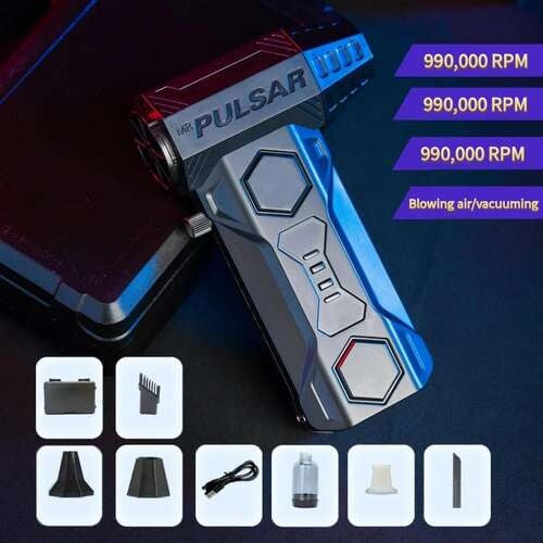 Blower Powerful Air Turbo Fan Brushless Motor Car Cleaning Tool Handheld Interior Leather Seat Cleaner
